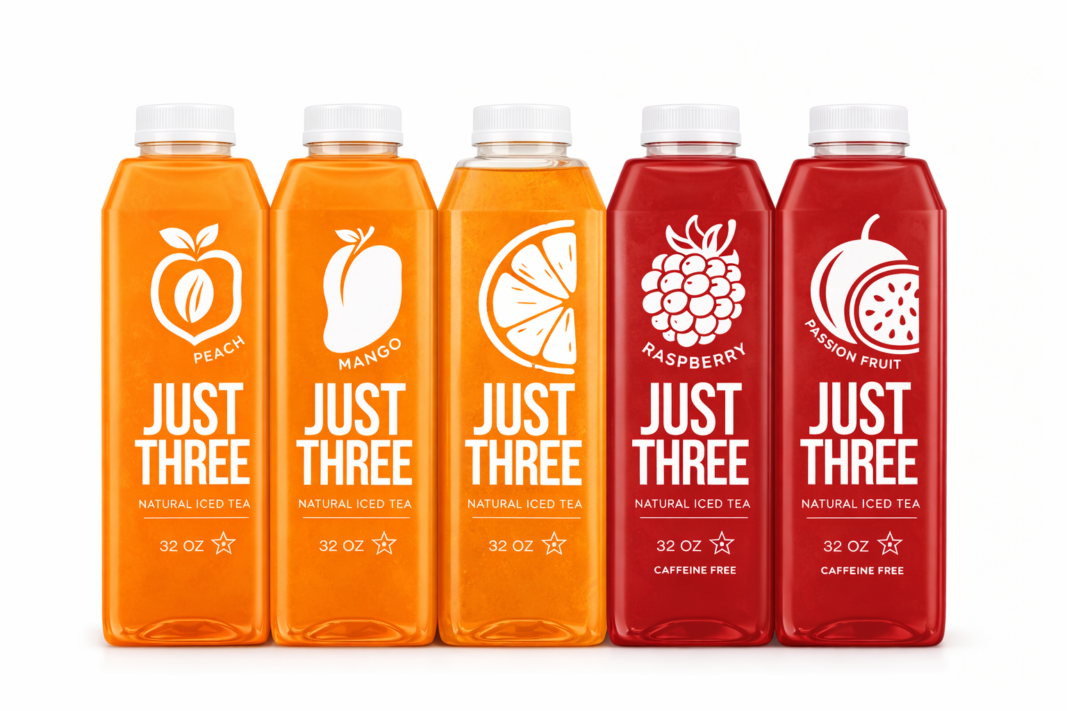 Just Three Natural Iced Tea Variety Pack