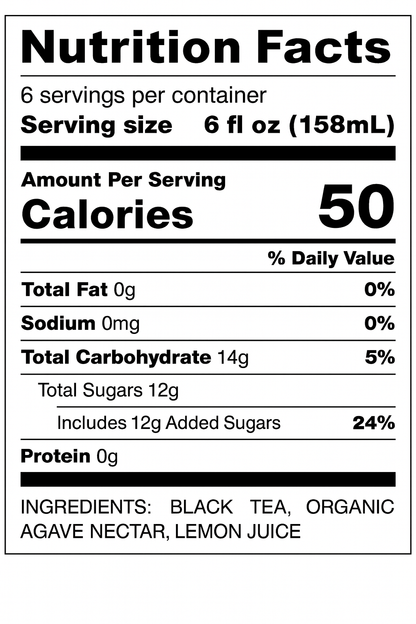 Just Three Natural Iced Tea Peach 32 fl oz