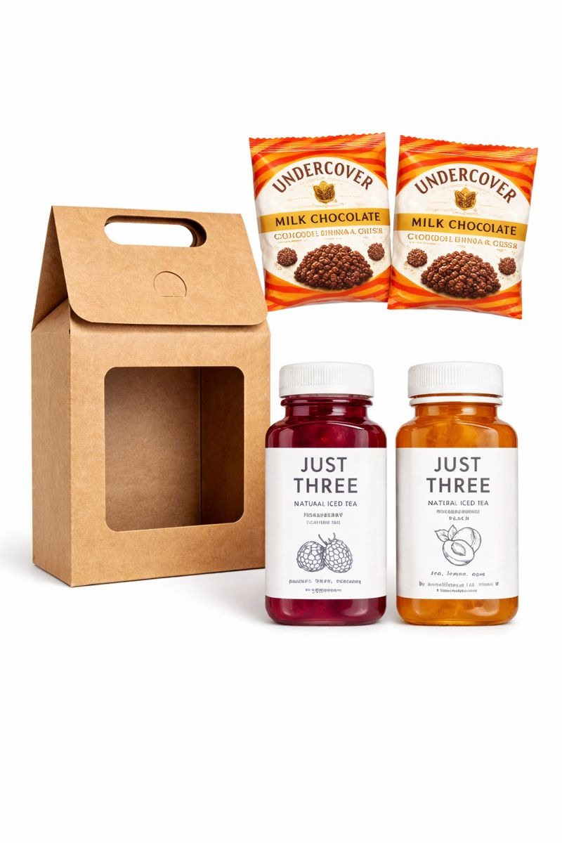 Just Three Natural Iced Tea Mini Mishloach Manot