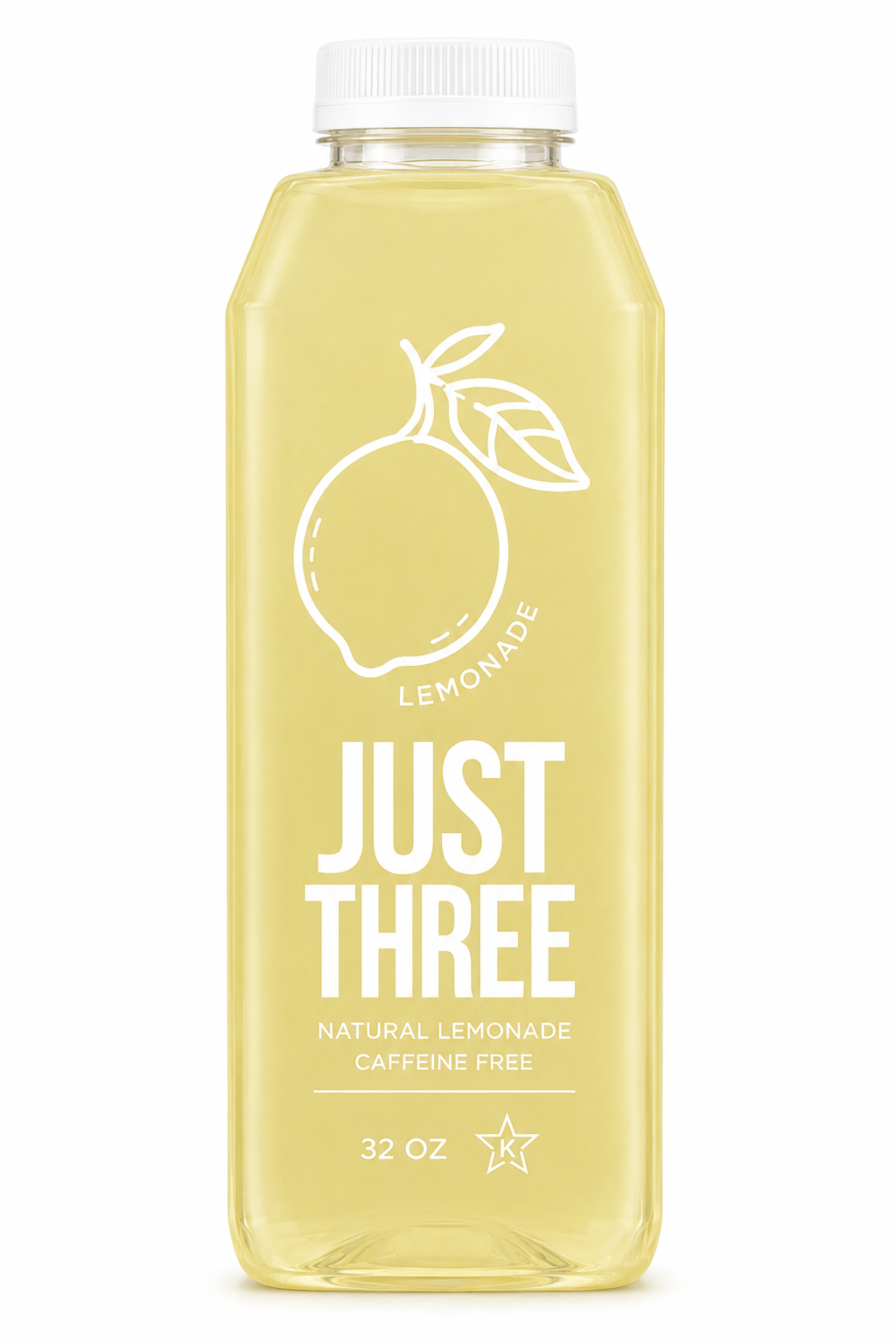 Just Three Natural Lemonade 32 fl oz