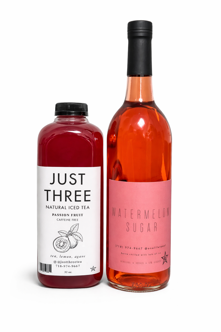 Just Three Natural Iced Tea + Sangria Duo Mishloach Manot